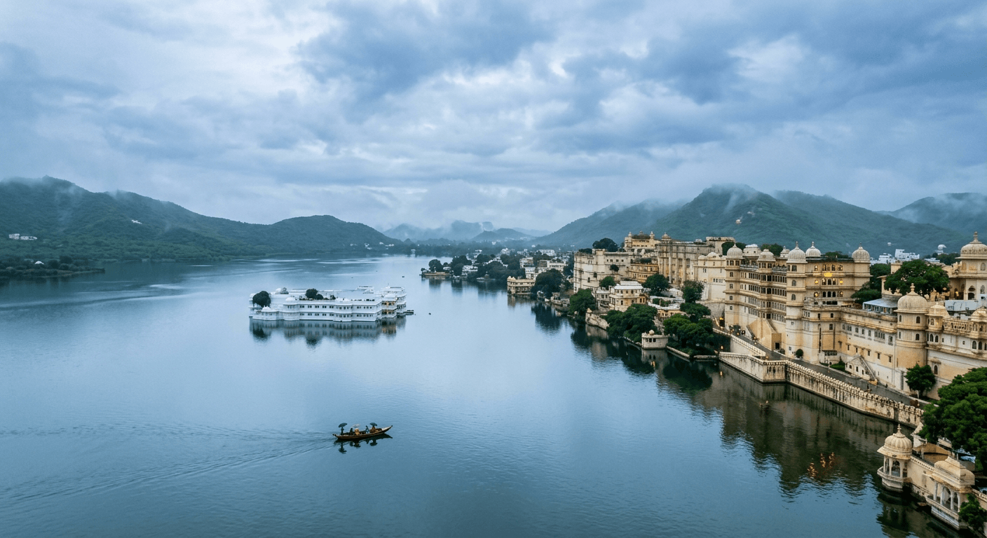 Udaipur in the Rain