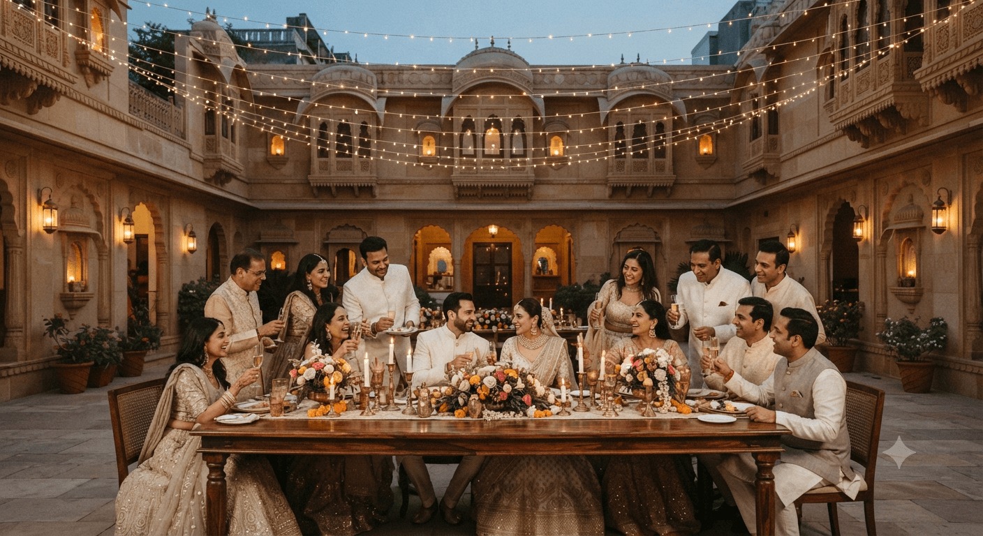 Intimate Wedding in Udaipur: When the Palace Isn’t the Point